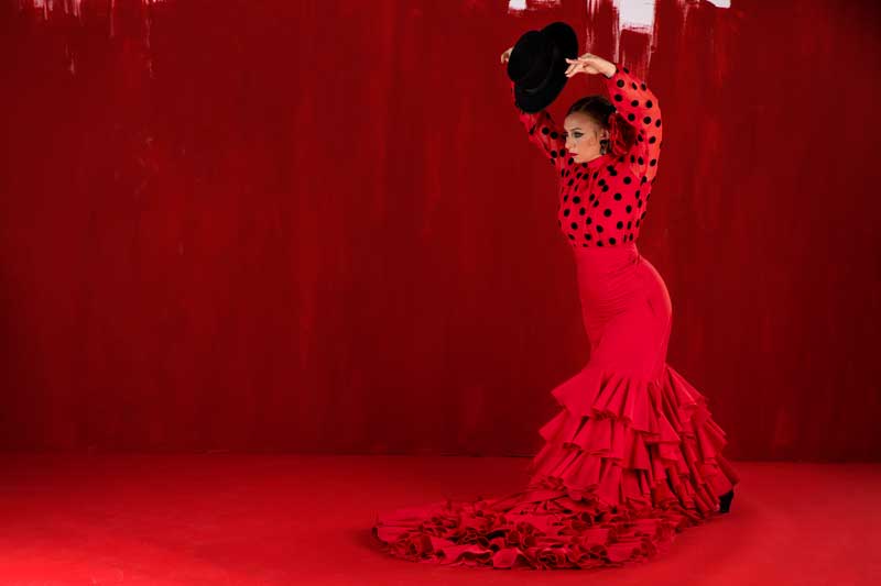 El baile flamenco característico de Andalucía