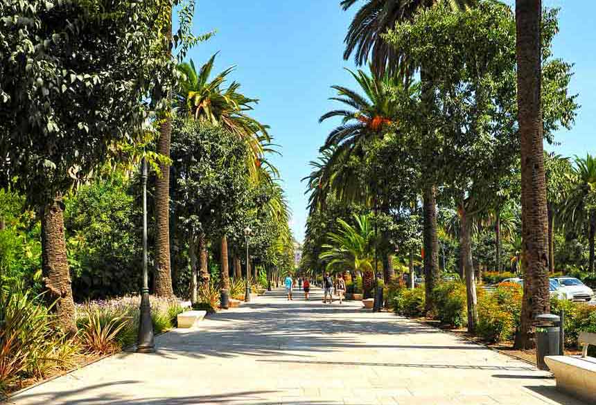 Parque de la Alameda Málaga