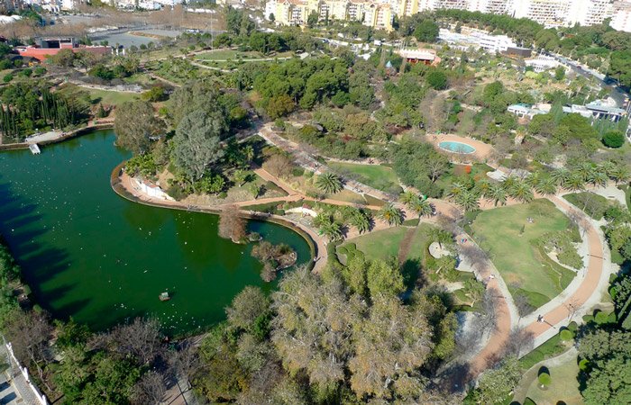 Parque de la Paloma en Málaga