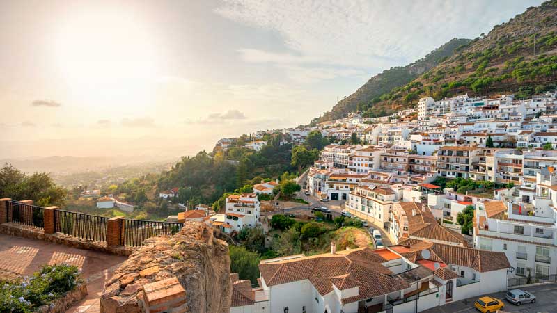 Mijas pueblo blanco de Málaga