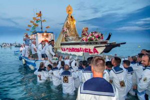 El 16 de julio es un día de celebración para los pescadores y marineros, pues es el día de su patrona, la Virgen del Carmen