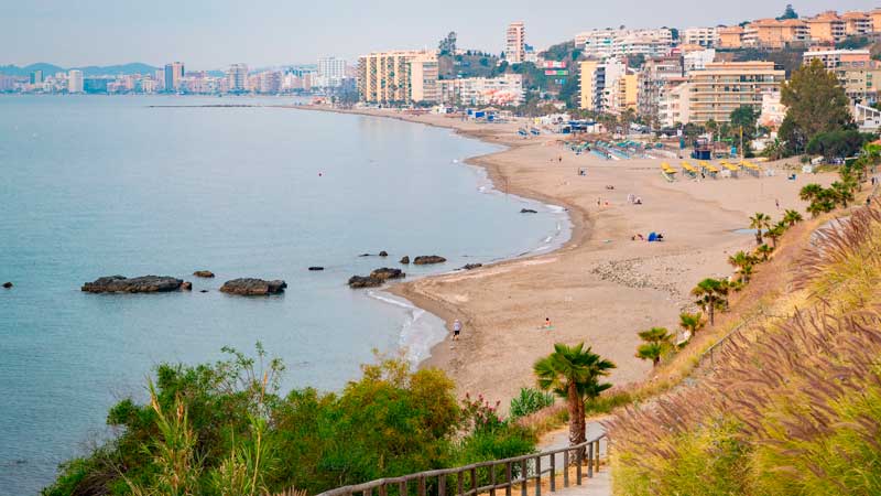 Playa de Carvajal Málaga